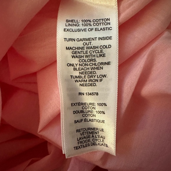 NWT VINEYARD VINES SMOCKED RUFFLE DRESS SIZE M CORA TILE MEDIUM - Picture 11 of 11